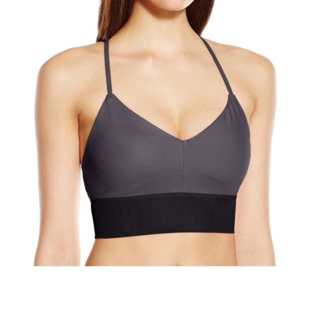 Alo mesh trim bra (nude color)